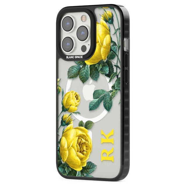 Personalised Clear Vintage Floral Yellow Roses Custom Phone Case iPhone 15 Pro Max / Black Impact Case,iPhone 15 Plus / Black Impact Case,iPhone 15 Pro / Black Impact Case,iPhone 15 / Black Impact Case,iPhone 15 Pro Max / Impact Case,iPhone 15 Plus / Impact Case,iPhone 15 Pro / Impact Case,iPhone 15 / Impact Case,iPhone 15 Pro Max / Magsafe Black Impact Case,iPhone 15 Plus / Magsafe Black Impact Case,iPhone 15 Pro / Magsafe Black Impact Case,iPhone 15 / Magsafe Black Impact Case,iPhone 14 Pro Max / Black Im