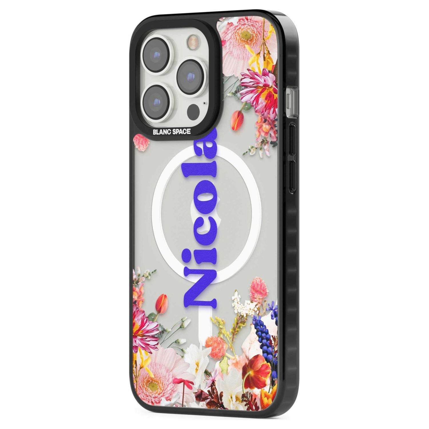 Personalised Text with Floral Borders