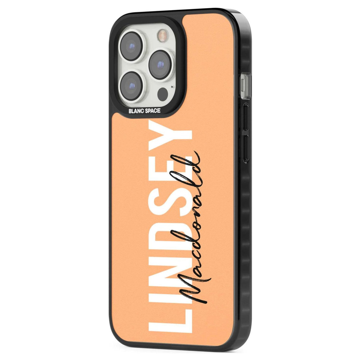 Personalised Bold Name: Peach Custom Phone Case iPhone 15 Pro Max / Black Impact Case,iPhone 15 Plus / Black Impact Case,iPhone 15 Pro / Black Impact Case,iPhone 15 / Black Impact Case,iPhone 15 Pro Max / Impact Case,iPhone 15 Plus / Impact Case,iPhone 15 Pro / Impact Case,iPhone 15 / Impact Case,iPhone 15 Pro Max / Magsafe Black Impact Case,iPhone 15 Plus / Magsafe Black Impact Case,iPhone 15 Pro / Magsafe Black Impact Case,iPhone 15 / Magsafe Black Impact Case,iPhone 14 Pro Max / Black Impact Case,iPhone 