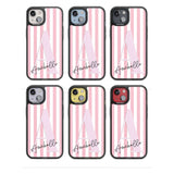 Personalised Pink Stripes & Large Monogram Custom Phone Case iPhone 15 Pro Max / Black Impact Case,iPhone 15 Plus / Black Impact Case,iPhone 15 Pro / Black Impact Case,iPhone 15 / Black Impact Case,iPhone 15 Pro Max / Impact Case,iPhone 15 Plus / Impact Case,iPhone 15 Pro / Impact Case,iPhone 15 / Impact Case,iPhone 15 Pro Max / Magsafe Black Impact Case,iPhone 15 Plus / Magsafe Black Impact Case,iPhone 15 Pro / Magsafe Black Impact Case,iPhone 15 / Magsafe Black Impact Case,iPhone 14 Pro Max / Black Impact