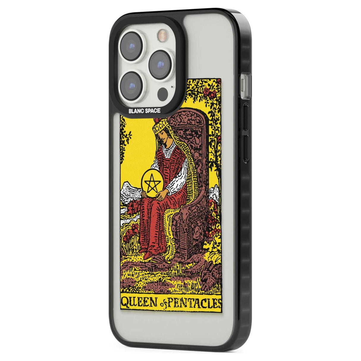 Personalised Queen of Pentacles Tarot Card - Colour Phone Case iPhone 15 Pro Max / Black Impact Case,iPhone 15 Plus / Black Impact Case,iPhone 15 Pro / Black Impact Case,iPhone 15 / Black Impact Case,iPhone 15 Pro Max / Impact Case,iPhone 15 Plus / Impact Case,iPhone 15 Pro / Impact Case,iPhone 15 / Impact Case,iPhone 15 Pro Max / Magsafe Black Impact Case,iPhone 15 Plus / Magsafe Black Impact Case,iPhone 15 Pro / Magsafe Black Impact Case,iPhone 15 / Magsafe Black Impact Case,iPhone 14 Pro Max / Black Impa