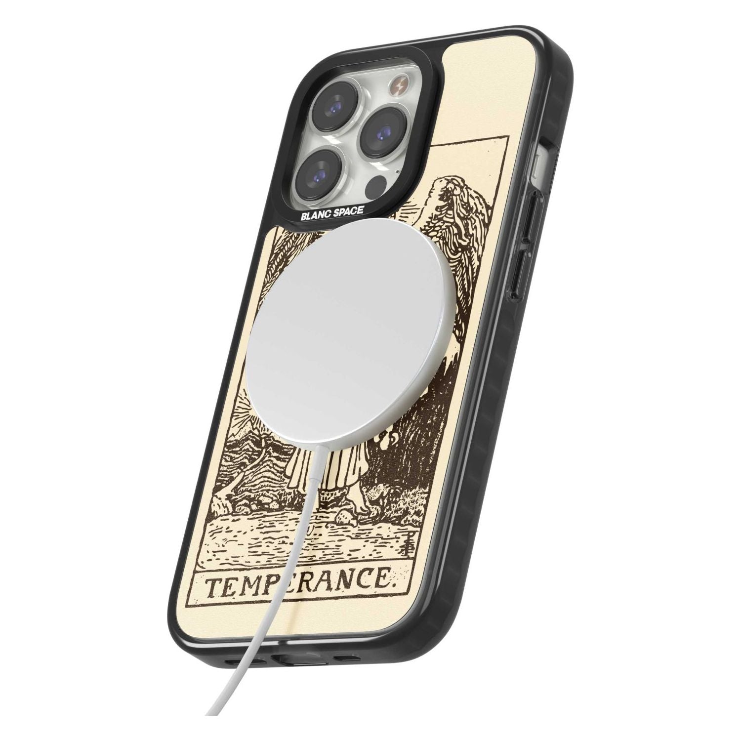 Personalised Temperance Tarot Card - Solid Cream