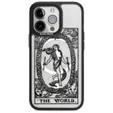 Personalised The World Tarot Card - Transparent Custom Phone Case iPhone 15 Pro Max / Magsafe Black Impact Case,iPhone 15 Pro / Magsafe Black Impact Case,iPhone 14 Pro Max / Magsafe Black Impact Case,iPhone 14 Pro / Magsafe Black Impact Case,iPhone 13 Pro / Magsafe Black Impact Case Blanc Space