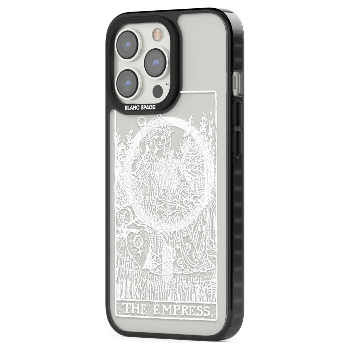 Personalised The Empress Tarot Card - White Transparent Custom Phone Case iPhone 15 Pro Max / Black Impact Case,iPhone 15 Plus / Black Impact Case,iPhone 15 Pro / Black Impact Case,iPhone 15 / Black Impact Case,iPhone 15 Pro Max / Impact Case,iPhone 15 Plus / Impact Case,iPhone 15 Pro / Impact Case,iPhone 15 / Impact Case,iPhone 15 Pro Max / Magsafe Black Impact Case,iPhone 15 Plus / Magsafe Black Impact Case,iPhone 15 Pro / Magsafe Black Impact Case,iPhone 15 / Magsafe Black Impact Case,iPhone 14 Pro Max /