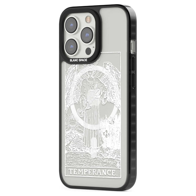 Personalised Temperance Tarot Card - White Transparent Custom Phone Case iPhone 15 Pro Max / Black Impact Case,iPhone 15 Plus / Black Impact Case,iPhone 15 Pro / Black Impact Case,iPhone 15 / Black Impact Case,iPhone 15 Pro Max / Impact Case,iPhone 15 Plus / Impact Case,iPhone 15 Pro / Impact Case,iPhone 15 / Impact Case,iPhone 15 Pro Max / Magsafe Black Impact Case,iPhone 15 Plus / Magsafe Black Impact Case,iPhone 15 Pro / Magsafe Black Impact Case,iPhone 15 / Magsafe Black Impact Case,iPhone 14 Pro Max / 