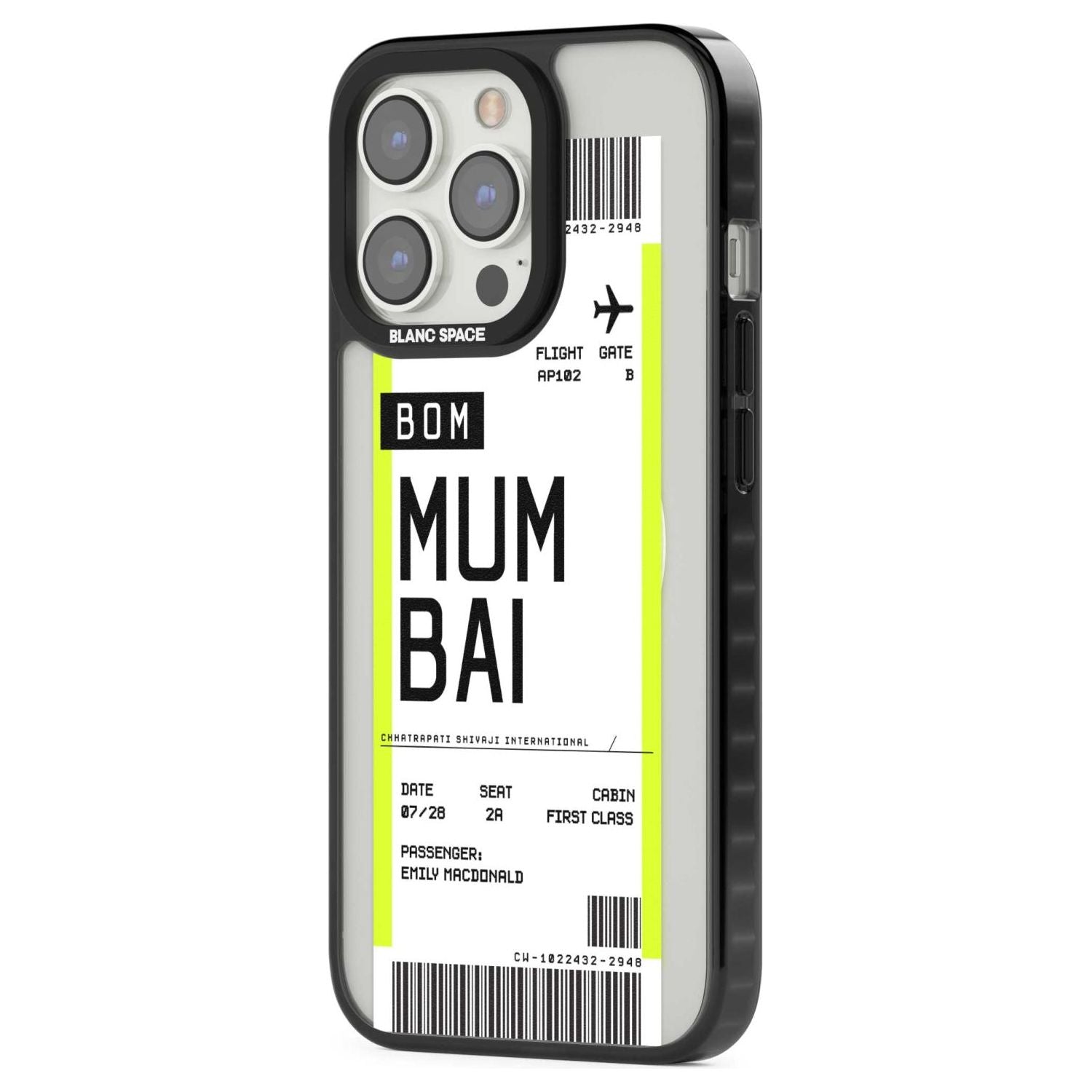 Personalised Mumbai Boarding Pass