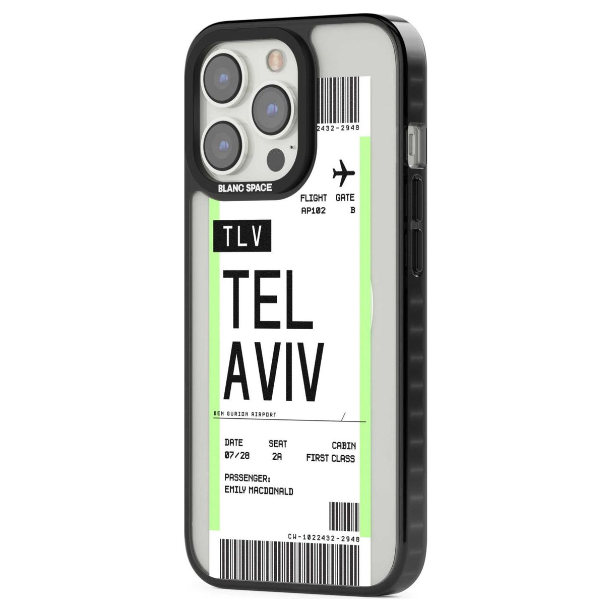 Personalised Tel Aviv Boarding Pass Custom Phone Case iPhone 15 Pro Max / Black Impact Case,iPhone 15 Plus / Black Impact Case,iPhone 15 Pro / Black Impact Case,iPhone 15 / Black Impact Case,iPhone 15 Pro Max / Impact Case,iPhone 15 Plus / Impact Case,iPhone 15 Pro / Impact Case,iPhone 15 / Impact Case,iPhone 15 Pro Max / Magsafe Black Impact Case,iPhone 15 Plus / Magsafe Black Impact Case,iPhone 15 Pro / Magsafe Black Impact Case,iPhone 15 / Magsafe Black Impact Case,iPhone 14 Pro Max / Black Impact Case,i