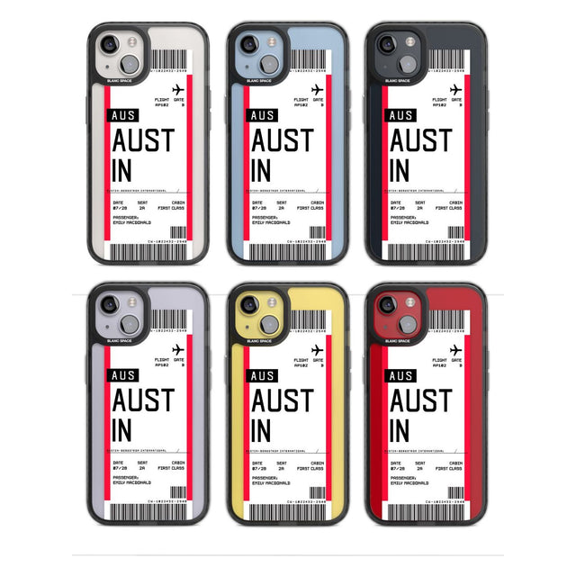 Personalised Austin Boarding Pass Custom Phone Case iPhone 15 Pro Max / Black Impact Case,iPhone 15 Plus / Black Impact Case,iPhone 15 Pro / Black Impact Case,iPhone 15 / Black Impact Case,iPhone 15 Pro Max / Impact Case,iPhone 15 Plus / Impact Case,iPhone 15 Pro / Impact Case,iPhone 15 / Impact Case,iPhone 15 Pro Max / Magsafe Black Impact Case,iPhone 15 Plus / Magsafe Black Impact Case,iPhone 15 Pro / Magsafe Black Impact Case,iPhone 15 / Magsafe Black Impact Case,iPhone 14 Pro Max / Black Impact Case,iPh