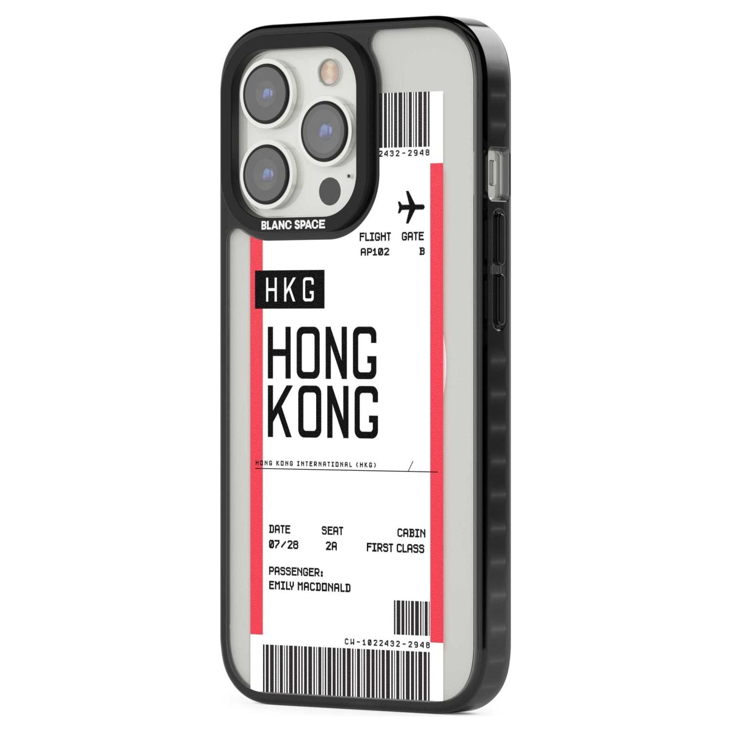 Personalised Hong Kong Boarding Pass