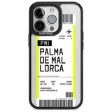 Personalised Palma De Mallorca Boarding Pass Custom Phone Case iPhone 15 Pro Max / Magsafe Black Impact Case,iPhone 15 Pro / Magsafe Black Impact Case,iPhone 14 Pro Max / Magsafe Black Impact Case,iPhone 14 Pro / Magsafe Black Impact Case,iPhone 13 Pro / Magsafe Black Impact Case Blanc Space