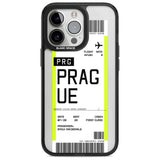 Personalised Prague Boarding Pass Custom Phone Case iPhone 15 Pro Max / Magsafe Black Impact Case,iPhone 15 Pro / Magsafe Black Impact Case,iPhone 14 Pro Max / Magsafe Black Impact Case,iPhone 14 Pro / Magsafe Black Impact Case,iPhone 13 Pro / Magsafe Black Impact Case Blanc Space