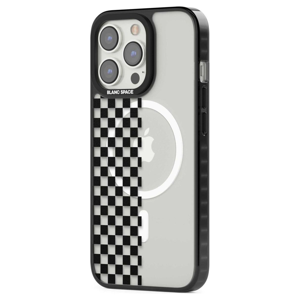 Checker: Half Black Check on Clear Phone Case iPhone 15 Pro Max / Black Impact Case,iPhone 15 Plus / Black Impact Case,iPhone 15 Pro / Black Impact Case,iPhone 15 / Black Impact Case,iPhone 15 Pro Max / Impact Case,iPhone 15 Plus / Impact Case,iPhone 15 Pro / Impact Case,iPhone 15 / Impact Case,iPhone 15 Pro Max / Magsafe Black Impact Case,iPhone 15 Plus / Magsafe Black Impact Case,iPhone 15 Pro / Magsafe Black Impact Case,iPhone 15 / Magsafe Black Impact Case,iPhone 14 Pro Max / Black Impact Case,iPhone 14