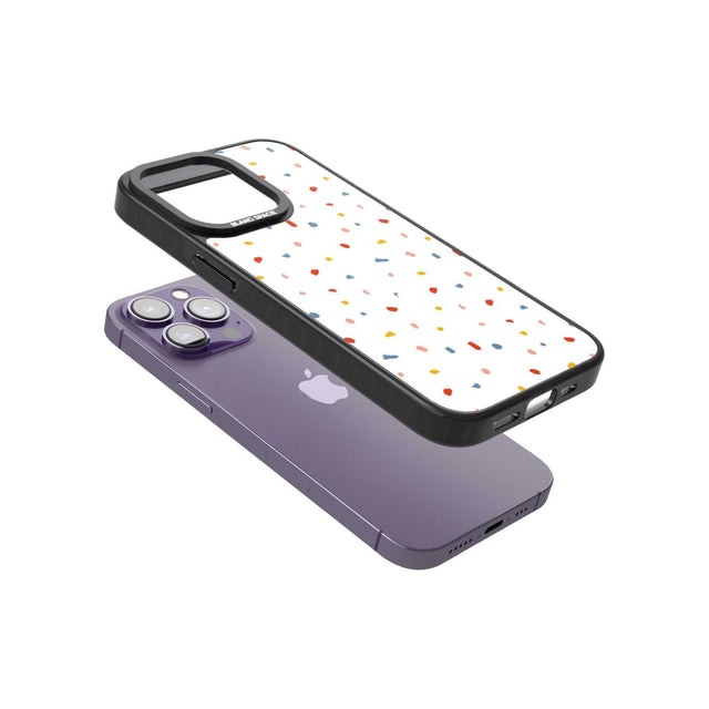 Confetti Print on Solid White Phone Case iPhone 15 Pro Max / Black Impact Case,iPhone 15 Plus / Black Impact Case,iPhone 15 Pro / Black Impact Case,iPhone 15 / Black Impact Case,iPhone 15 Pro Max / Impact Case,iPhone 15 Plus / Impact Case,iPhone 15 Pro / Impact Case,iPhone 15 / Impact Case,iPhone 15 Pro Max / Magsafe Black Impact Case,iPhone 15 Plus / Magsafe Black Impact Case,iPhone 15 Pro / Magsafe Black Impact Case,iPhone 15 / Magsafe Black Impact Case,iPhone 14 Pro Max / Black Impact Case,iPhone 14 Plus