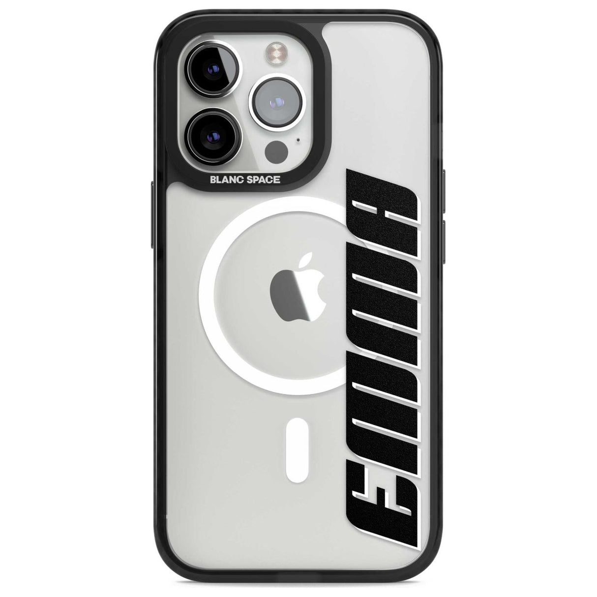 Personalised Clear Text  4A Custom Phone Case iPhone 15 Pro Max / Magsafe Black Impact Case,iPhone 15 Pro / Magsafe Black Impact Case,iPhone 14 Pro Max / Magsafe Black Impact Case,iPhone 14 Pro / Magsafe Black Impact Case,iPhone 13 Pro / Magsafe Black Impact Case Blanc Space
