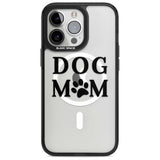 Dog Mom Paw Print Phone Case iPhone 15 Pro Max / Magsafe Black Impact Case,iPhone 15 Pro / Magsafe Black Impact Case,iPhone 14 Pro Max / Magsafe Black Impact Case,iPhone 14 Pro / Magsafe Black Impact Case,iPhone 13 Pro / Magsafe Black Impact Case Blanc Space