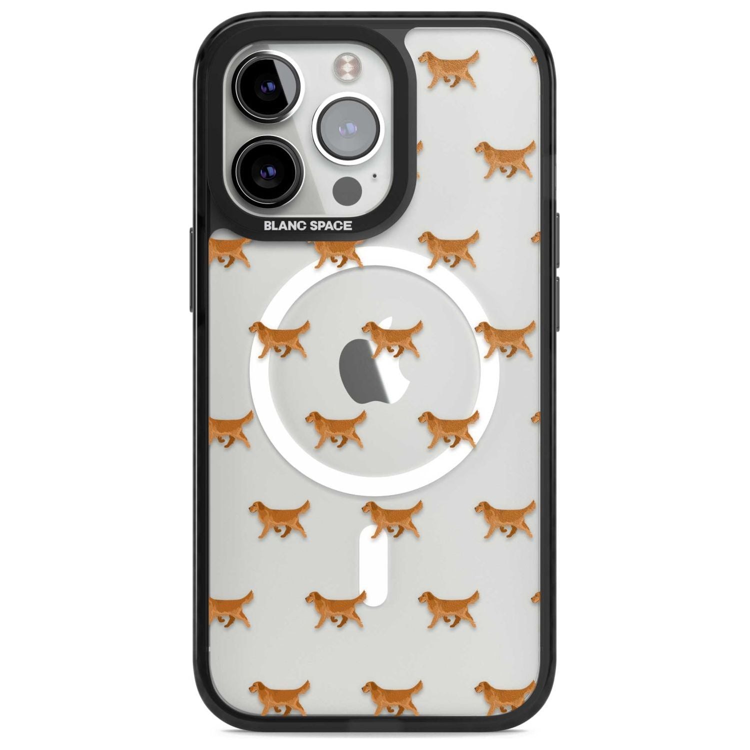 Golden Retriever Dog Pattern Clear