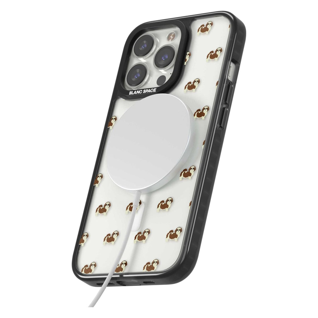 Shih Tzu Dog Pattern Clear