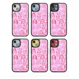 Girl Portrait Doodles in Pink & Red Phone Case iPhone 15 Pro Max / Black Impact Case,iPhone 15 Plus / Black Impact Case,iPhone 15 Pro / Black Impact Case,iPhone 15 / Black Impact Case,iPhone 15 Pro Max / Impact Case,iPhone 15 Plus / Impact Case,iPhone 15 Pro / Impact Case,iPhone 15 / Impact Case,iPhone 15 Pro Max / Magsafe Black Impact Case,iPhone 15 Plus / Magsafe Black Impact Case,iPhone 15 Pro / Magsafe Black Impact Case,iPhone 15 / Magsafe Black Impact Case,iPhone 14 Pro Max / Black Impact Case,iPhone 1