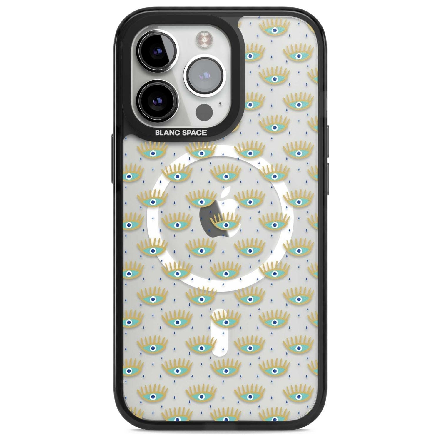 Crying Eyes (Clear) Psychedelic Eyes Pattern