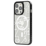 Abstract Continuous Line Faces White on Clear Phone Case iPhone 15 Pro Max / Black Impact Case,iPhone 15 Plus / Black Impact Case,iPhone 15 Pro / Black Impact Case,iPhone 15 / Black Impact Case,iPhone 15 Pro Max / Impact Case,iPhone 15 Plus / Impact Case,iPhone 15 Pro / Impact Case,iPhone 15 / Impact Case,iPhone 15 Pro Max / Magsafe Black Impact Case,iPhone 15 Plus / Magsafe Black Impact Case,iPhone 15 Pro / Magsafe Black Impact Case,iPhone 15 / Magsafe Black Impact Case,iPhone 14 Pro Max / Black Impact Cas