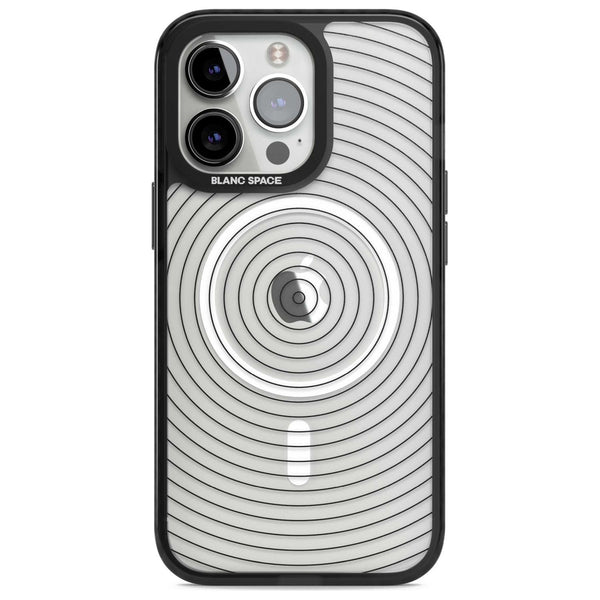 Concentric Lines: Monochrome Vibes