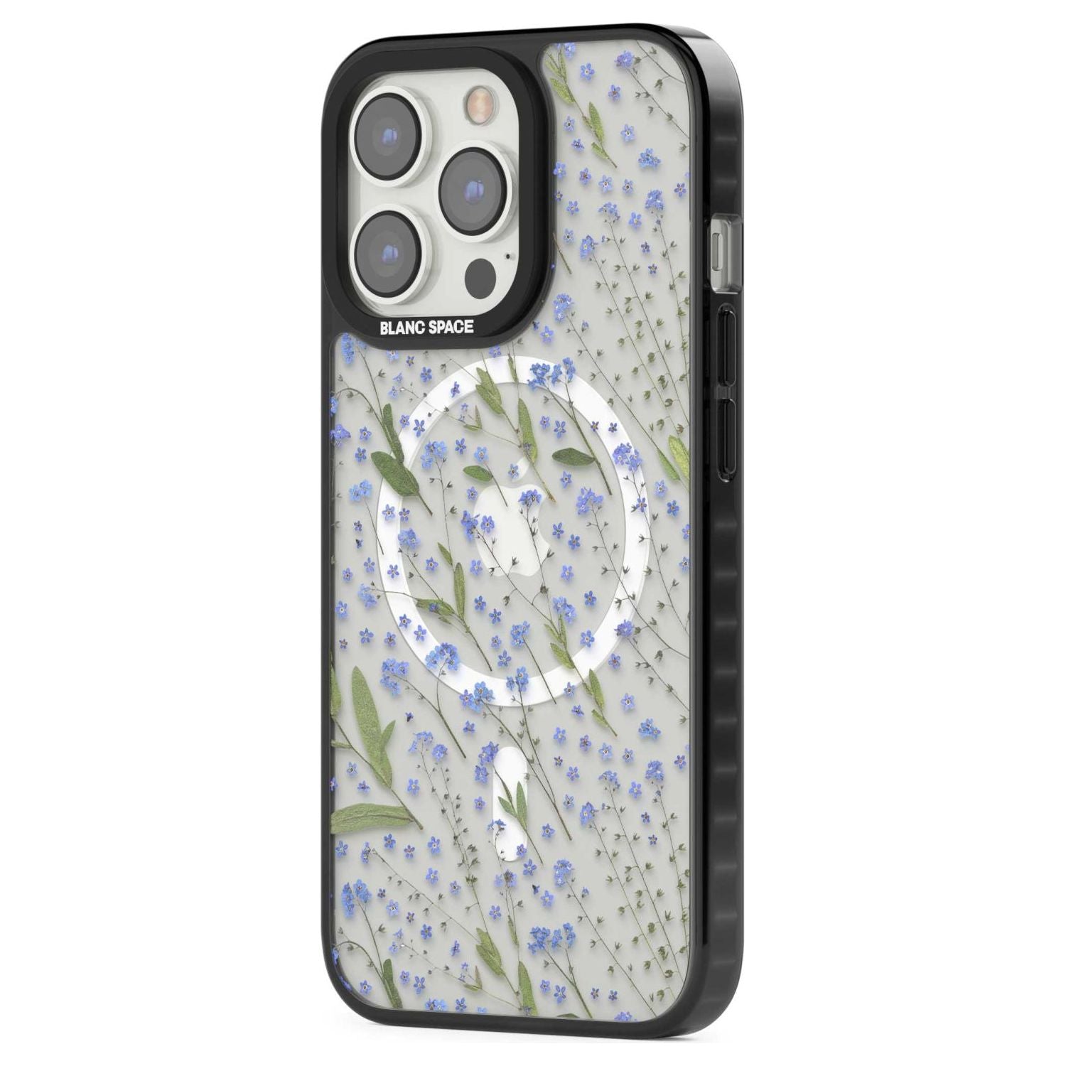 Blue Wild Flower Design