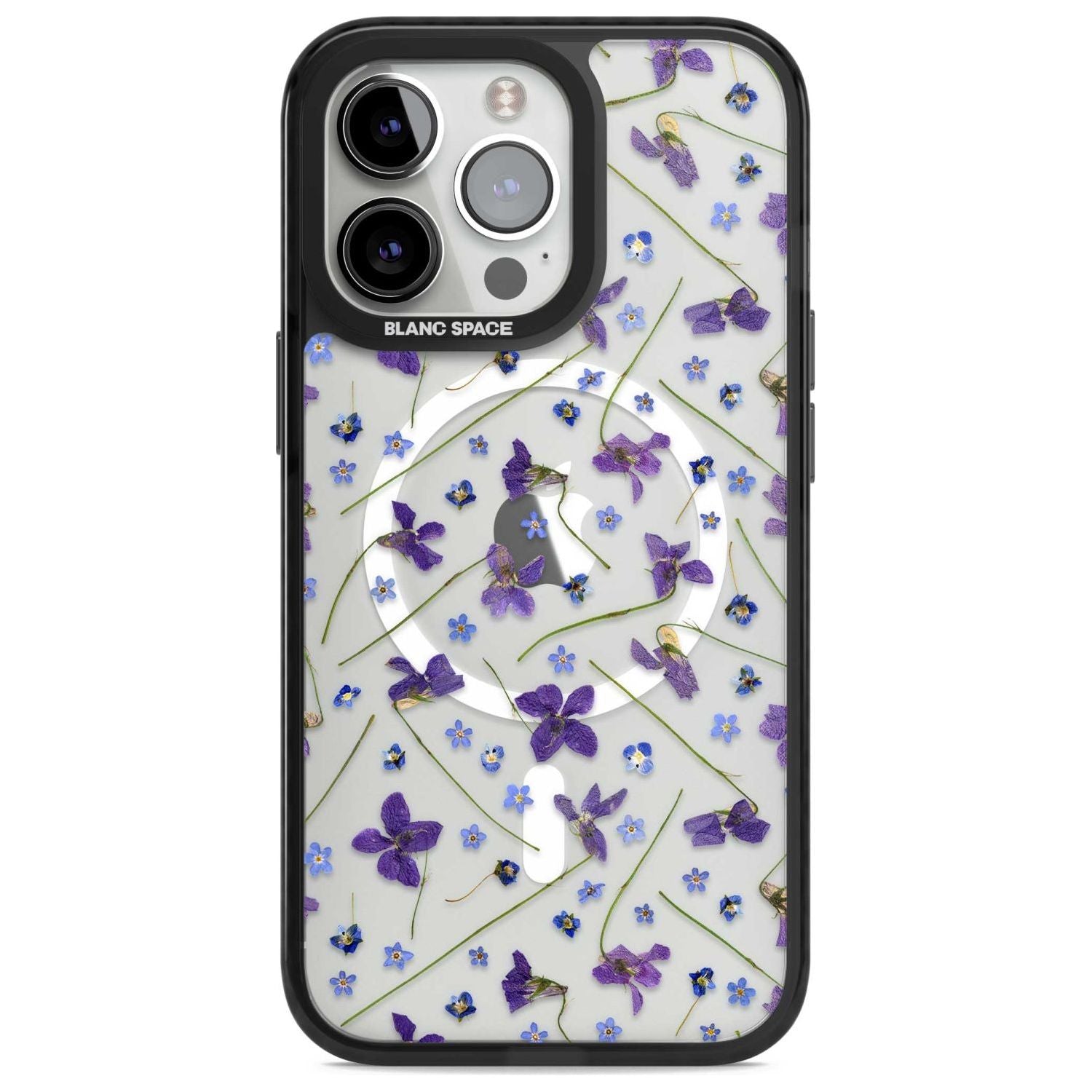 Pressed Violet Flower