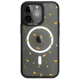 Mixed Yellow Flowers - Dried Flower-Inspired Phone Case iPhone 15 Pro Max / Magsafe Black Impact Case,iPhone 15 Pro / Magsafe Black Impact Case,iPhone 14 Pro Max / Magsafe Black Impact Case,iPhone 14 Pro / Magsafe Black Impact Case,iPhone 13 Pro / Magsafe Black Impact Case Blanc Space