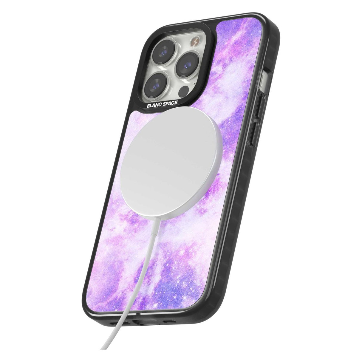 Purple Galaxy Pattern Design