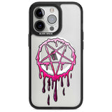 Pentagram of Blood Phone Case iPhone 15 Pro Max / Magsafe Black Impact Case,iPhone 15 Pro / Magsafe Black Impact Case,iPhone 14 Pro Max / Magsafe Black Impact Case,iPhone 14 Pro / Magsafe Black Impact Case,iPhone 13 Pro / Magsafe Black Impact Case Blanc Space