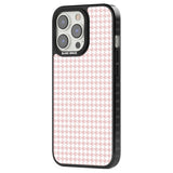 Pink Houndstooth Pattern