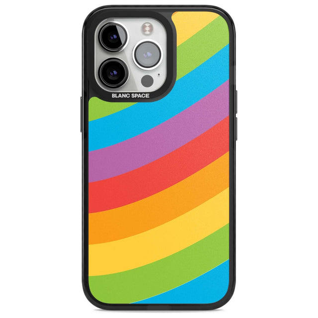 Lucky Rainbow Phone Case iPhone 15 Pro / Magsafe Black Impact Case,iPhone 15 Pro Max / Magsafe Black Impact Case,iPhone 14 Pro Max / Magsafe Black Impact Case,iPhone 13 Pro / Magsafe Black Impact Case,iPhone 14 Pro / Magsafe Black Impact Case Blanc Space