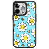 Daisy Faces Kawaii Pattern Phone Case iPhone 15 Pro Max / Magsafe Black Impact Case,iPhone 15 Pro / Magsafe Black Impact Case,iPhone 14 Pro Max / Magsafe Black Impact Case,iPhone 14 Pro / Magsafe Black Impact Case,iPhone 13 Pro / Magsafe Black Impact Case Blanc Space