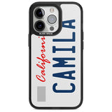 California License Plate Custom Phone Case iPhone 15 Pro Max / Magsafe Black Impact Case,iPhone 15 Pro / Magsafe Black Impact Case,iPhone 14 Pro Max / Magsafe Black Impact Case,iPhone 14 Pro / Magsafe Black Impact Case,iPhone 13 Pro / Magsafe Black Impact Case Blanc Space