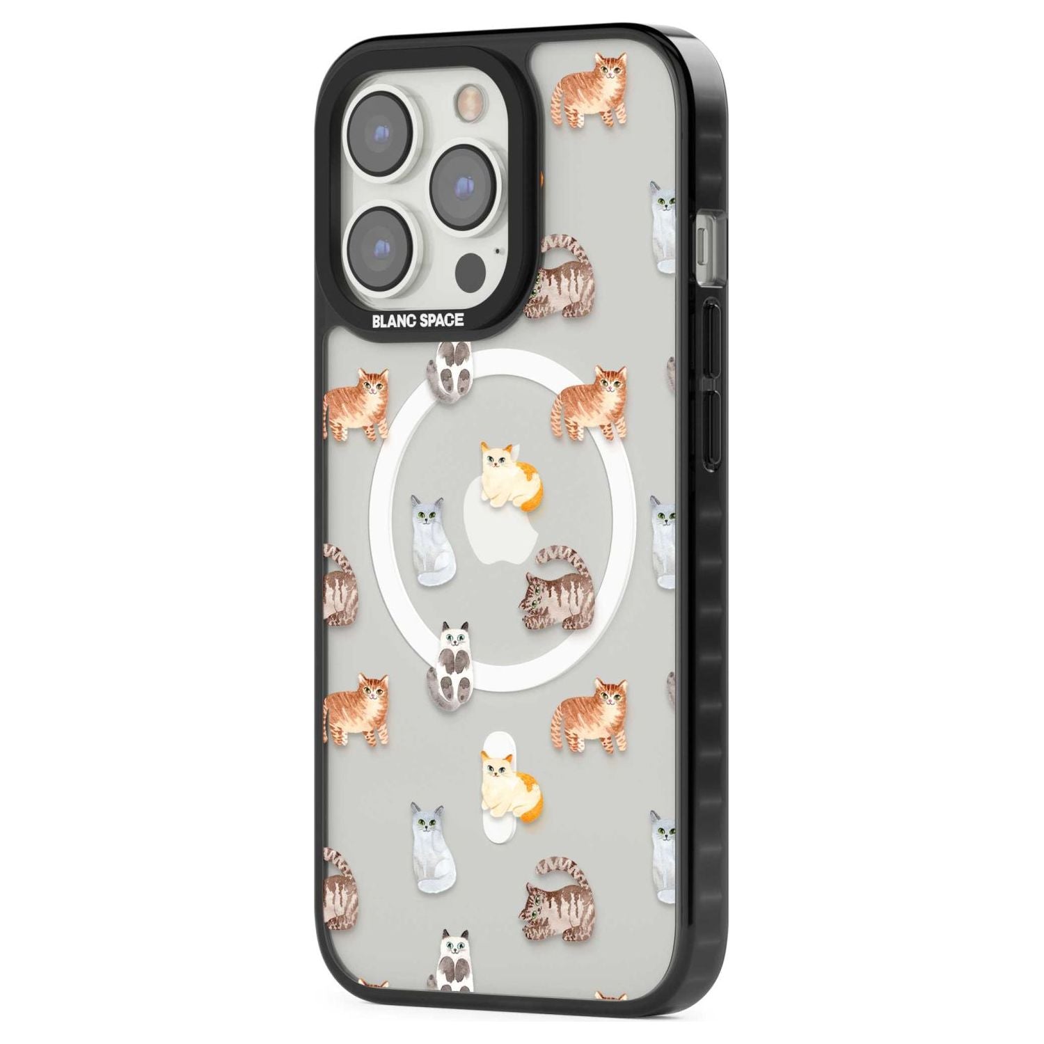 Cute Cat Pattern - Clear