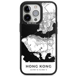 Map of Hong Kong Phone Case iPhone 15 Pro Max / Magsafe Black Impact Case,iPhone 15 Pro / Magsafe Black Impact Case,iPhone 14 Pro Max / Magsafe Black Impact Case,iPhone 14 Pro / Magsafe Black Impact Case,iPhone 13 Pro / Magsafe Black Impact Case Blanc Space