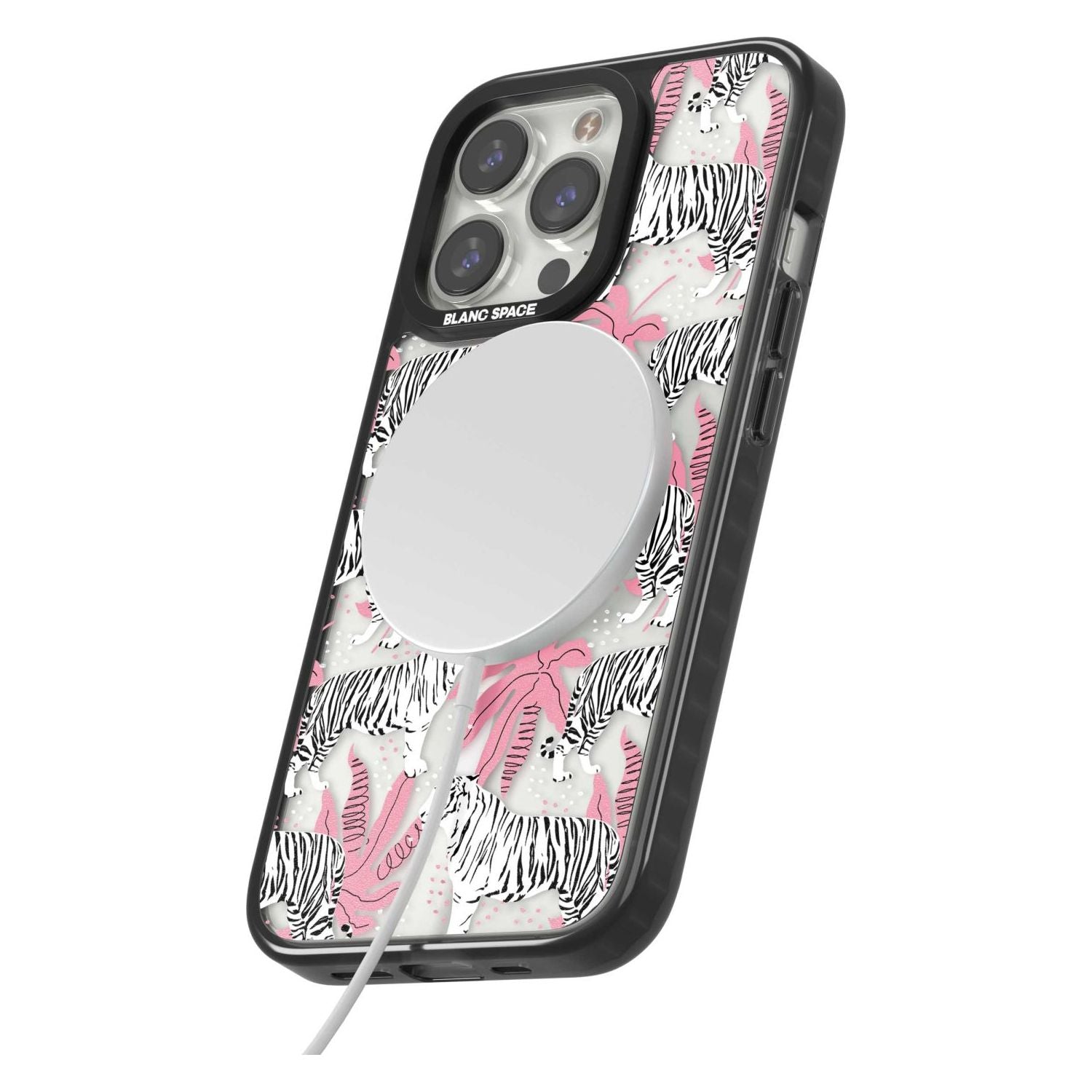 Pink & White Tropical Tigers