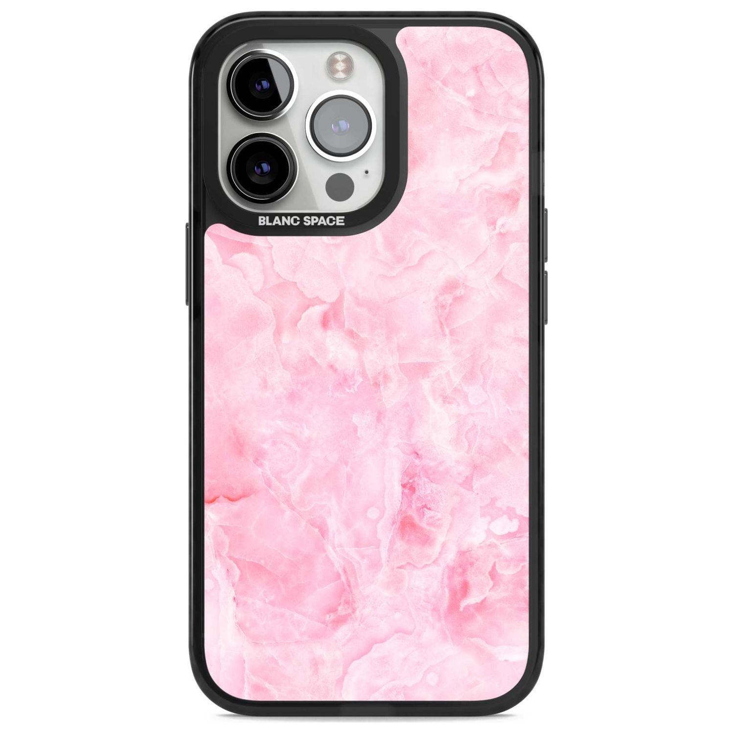 Bright Pink Onyx Marble Texture Phone Case iPhone 15 Pro Max / Magsafe Black Impact Case,iPhone 15 Pro / Magsafe Black Impact Case,iPhone 14 Pro Max / Magsafe Black Impact Case,iPhone 14 Pro / Magsafe Black Impact Case,iPhone 13 Pro / Magsafe Black Impact Case Blanc Space