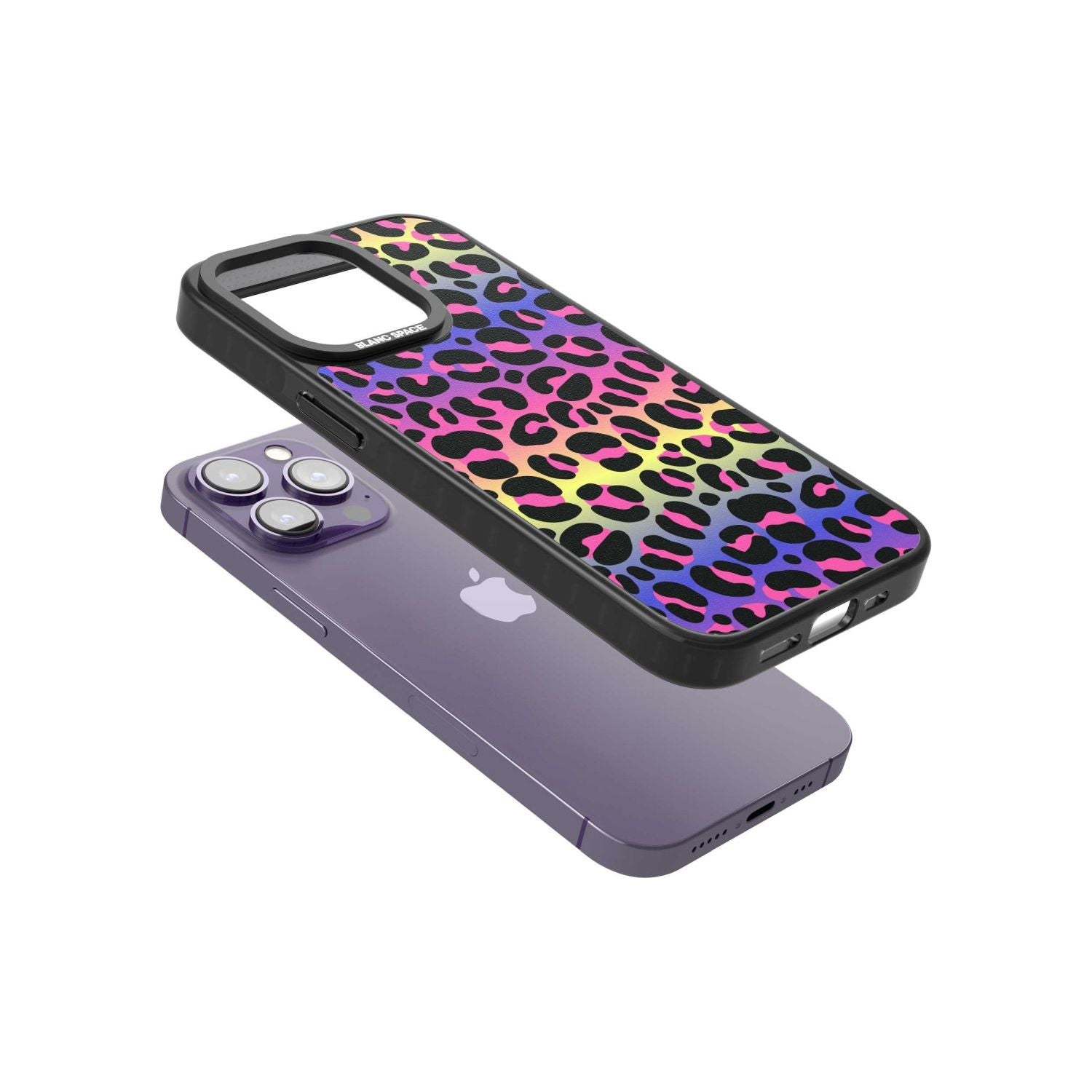 Rainbow Gradient Leopard