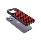 Red Black Checkered