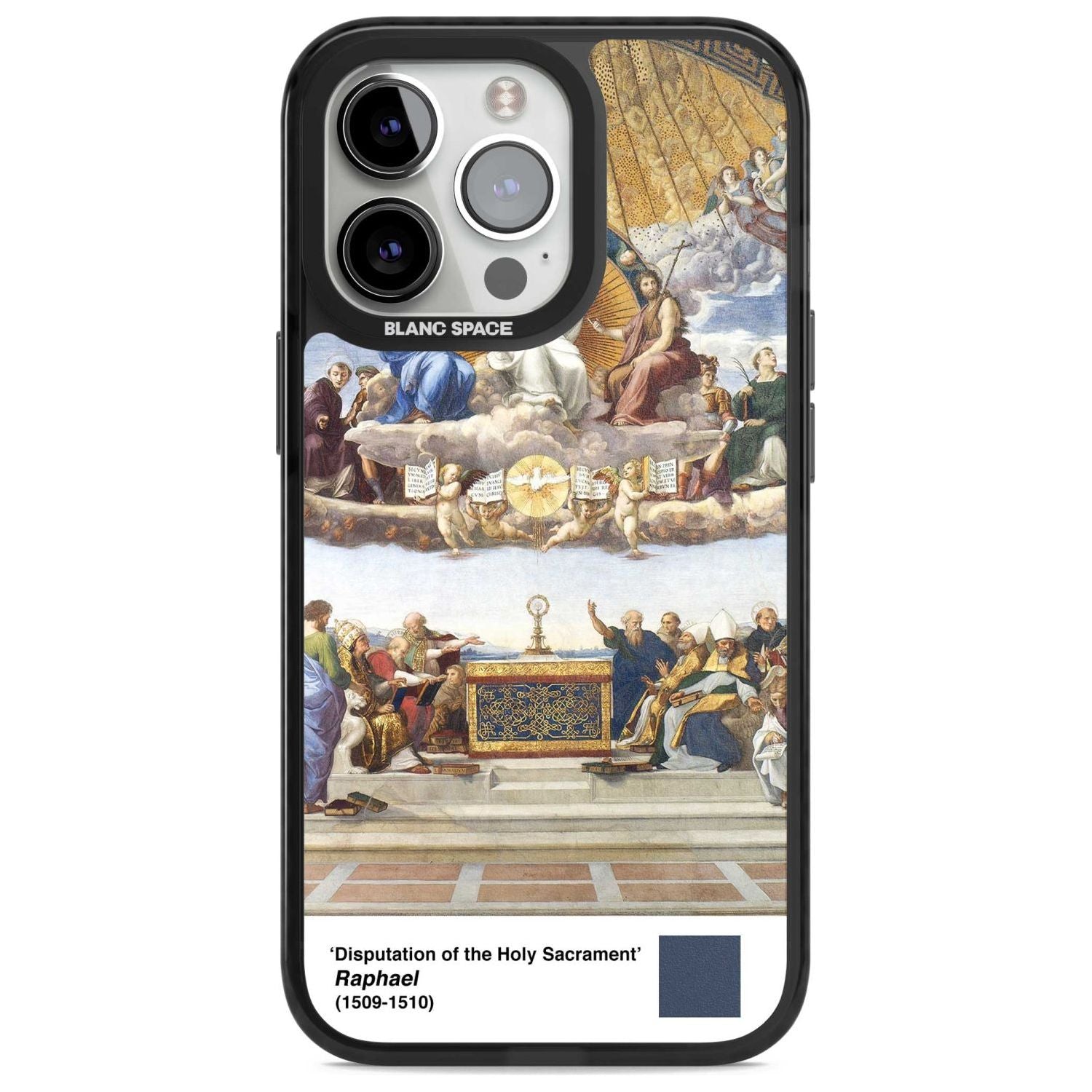 Disputation of the Holy Sacrament Phone Case iPhone 15 Pro Max / Magsafe Black Impact Case,iPhone 15 Pro / Magsafe Black Impact Case,iPhone 14 Pro Max / Magsafe Black Impact Case,iPhone 14 Pro / Magsafe Black Impact Case,iPhone 13 Pro / Magsafe Black Impact Case Blanc Space