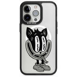 Faded Feline Phone Case iPhone 15 Pro Max / Magsafe Black Impact Case,iPhone 15 Pro / Magsafe Black Impact Case,iPhone 14 Pro Max / Magsafe Black Impact Case,iPhone 14 Pro / Magsafe Black Impact Case,iPhone 13 Pro / Magsafe Black Impact Case Blanc Space