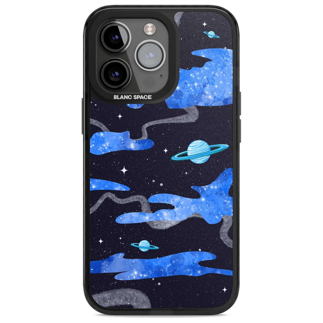Blue Galaxy Phone Case iPhone 15 Pro Max / Magsafe Black Impact Case,iPhone 15 Pro / Magsafe Black Impact Case,iPhone 14 Pro Max / Magsafe Black Impact Case,iPhone 14 Pro / Magsafe Black Impact Case,iPhone 13 Pro / Magsafe Black Impact Case Blanc Space