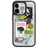 Peeled Sticker Mix Phone Case iPhone 15 Pro Max / Magsafe Black Impact Case,iPhone 15 Pro / Magsafe Black Impact Case,iPhone 14 Pro Max / Magsafe Black Impact Case,iPhone 14 Pro / Magsafe Black Impact Case,iPhone 13 Pro / Magsafe Black Impact Case Blanc Space