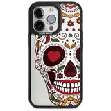 Autumn Sugar Skull Phone Case iPhone 15 Pro Max / Magsafe Black Impact Case,iPhone 15 Pro / Magsafe Black Impact Case,iPhone 14 Pro Max / Magsafe Black Impact Case,iPhone 14 Pro / Magsafe Black Impact Case,iPhone 13 Pro / Magsafe Black Impact Case Blanc Space