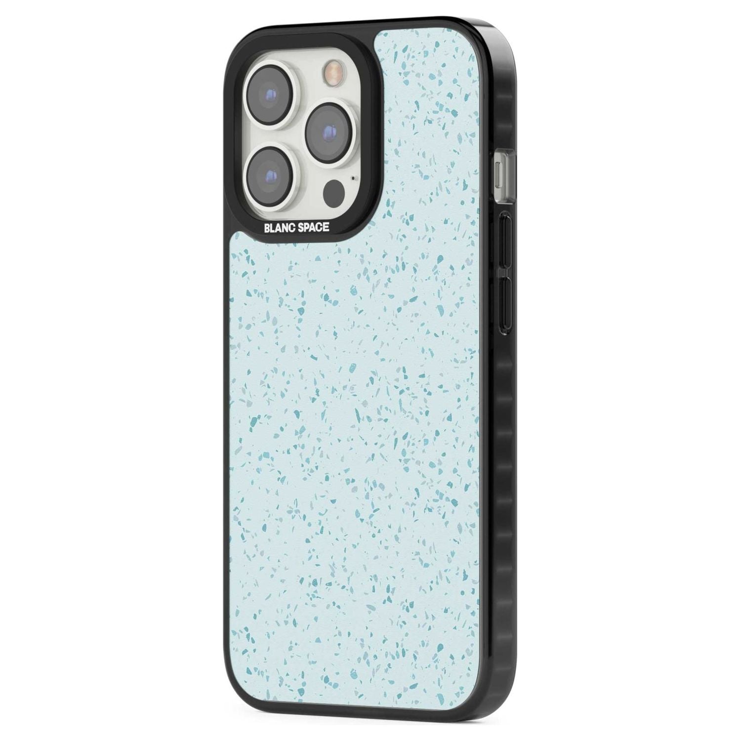Light Blue Terrazzo Pattern