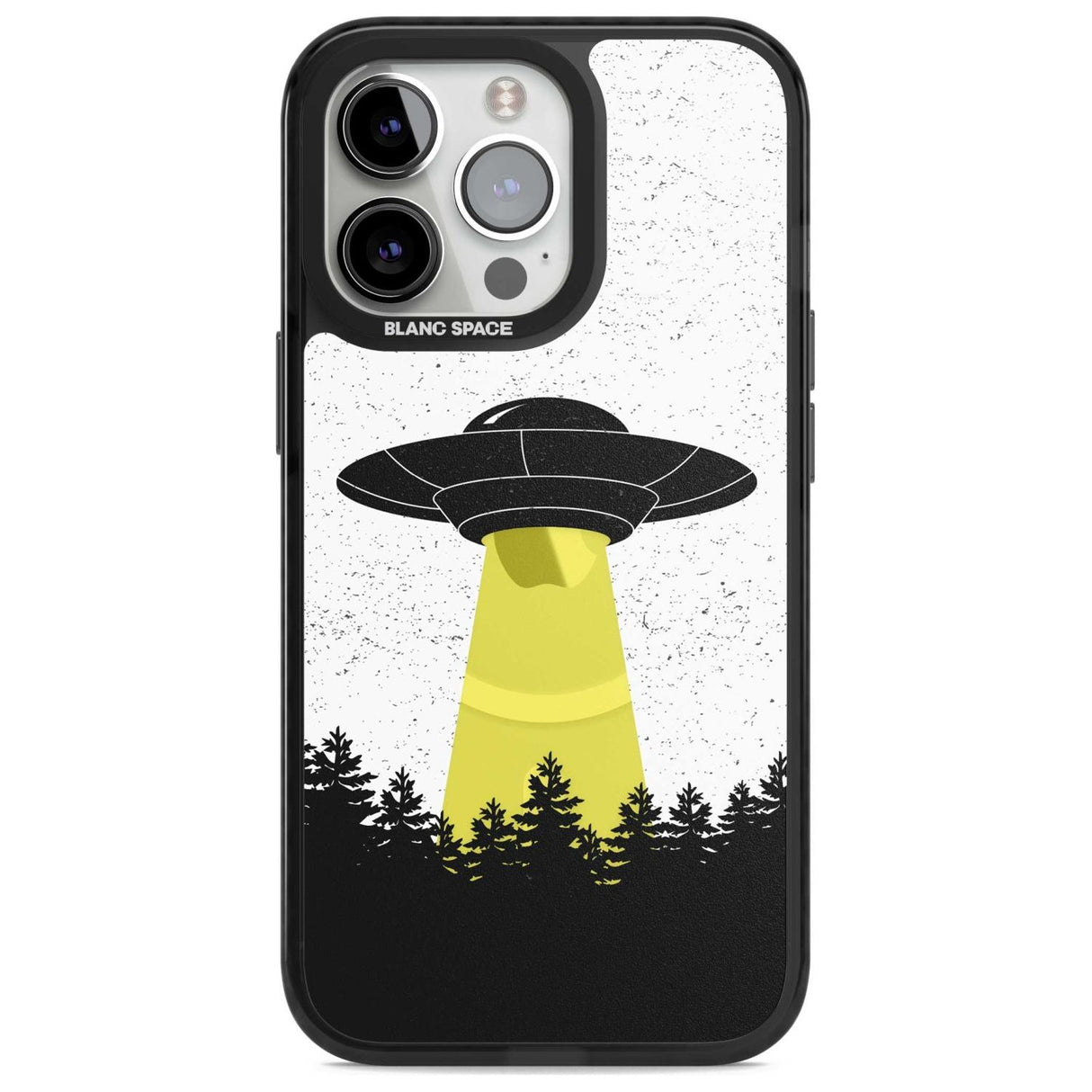 Alien Abduction Phone Case iPhone 15 Pro Max / Magsafe Black Impact Case,iPhone 15 Pro / Magsafe Black Impact Case,iPhone 14 Pro Max / Magsafe Black Impact Case,iPhone 14 Pro / Magsafe Black Impact Case,iPhone 13 Pro / Magsafe Black Impact Case Blanc Space