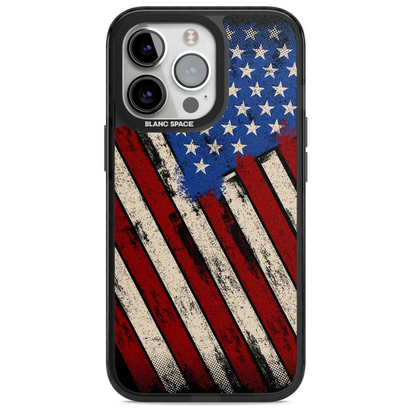 Distressed Us Flag