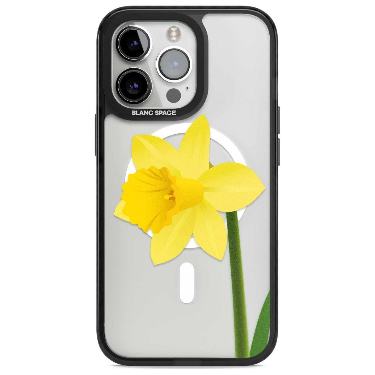 Daffodil Phone Case iPhone 15 Pro / Magsafe Black Impact Case,iPhone 15 Pro Max / Magsafe Black Impact Case,iPhone 14 Pro Max / Magsafe Black Impact Case,iPhone 13 Pro / Magsafe Black Impact Case,iPhone 14 Pro / Magsafe Black Impact Case Blanc Space