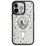 Cancer Emblem - Transparent Design Phone Case iPhone 15 Pro Max / Magsafe Black Impact Case,iPhone 15 Pro / Magsafe Black Impact Case,iPhone 14 Pro Max / Magsafe Black Impact Case,iPhone 14 Pro / Magsafe Black Impact Case,iPhone 13 Pro / Magsafe Black Impact Case Blanc Space